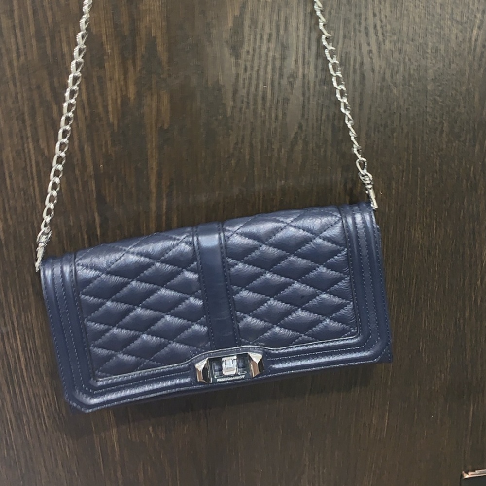 Rebecca Minkoff Chevron Quilted Love Crossbody
